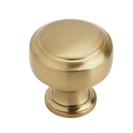 Amerock Highland Ridge 1-3/16(30) Inch Lenght Cabinet Knob Champagne Bronze