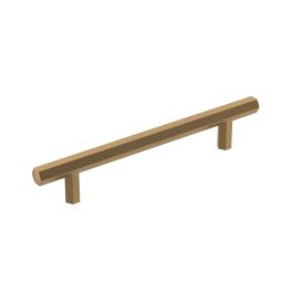 Amerock Caliber 5-1/16(128) Inch Center to Center Handle Cabinet Pull Champagne Bronze