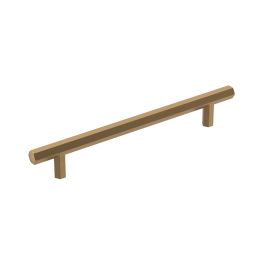 Amerock Caliber 6-5/16(160) Inch Center to Center Handle Cabinet Pull Champagne Bronze