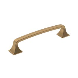 Amerock Ville 5-1/16(128) Inch Center to Center Handle Cabinet Pull Champagne Bronze