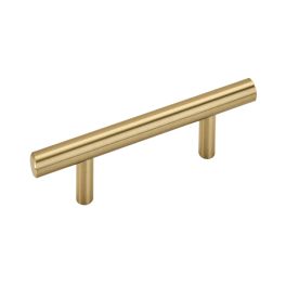 Amerock Bar Pulls 3(76) Inch Center to Center Handle Cabinet Pulls Champagne Bronze