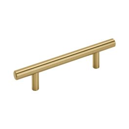 Amerock Bar Pulls 3-3/4(96) Inch Center to Center Handle Cabinet Pulls Champagne Bronze