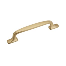 Amerock Highland Ridge 5-1/16(128) Inch Center to Center Handle Cabinet Pulls Champagne Bronze