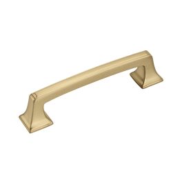 Amerock Mulholland™ 3-3/4(96) Inch Center to Center Handle Cabinet Pulls Champagne Bronze