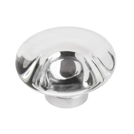 Amerock Glacio 1-3/4(44) Inch Lenght Cabinet Knob Clear/Polished Chrome