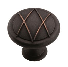 Amerock Lattice™ 1-3/8(35) Inch Lenght Cabinet Knob Dark Oiled Bronze