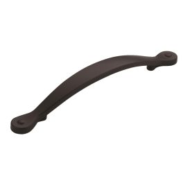 Amerock Inspirations™ 5-1/16(128) Inch Center to Center Handle Cabinet Pull Flat Black