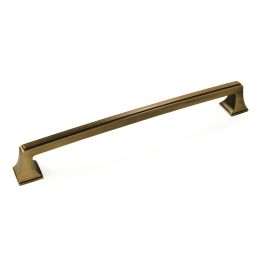 Amerock Mulholland™ 12(305) Inch Center to Center Handle Cabinet Appliance Pull Gilded Bronze