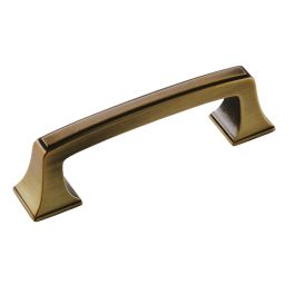 Amerock Mulholland™ 3(76) Inch Center to Center Handle Cabinet Pull Gilded Bronze