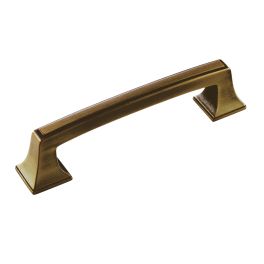 Amerock Mulholland™ 3-3/4(96) Inch Center to Center Handle Cabinet Pull Gilded Bronze