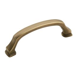 Amerock Revitalize 3-3/4(96) Inch Center to Center Handle Cabinet Pull Gilded Bronze