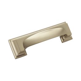 Amerock Appoint 3 & 3-3/4(76 & 96) Inch Center to Center Handle Cabinet Cup Pulls Golden Champagne