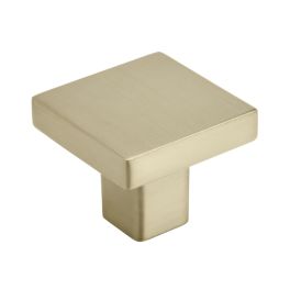 Amerock Monument 1-3/16(30) Inch Lenght Cabinet Knob Golden Champagne