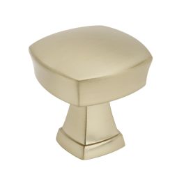Amerock Stature 1-1/4(32) Inch Lenght Cabinet Knob Golden Champagne