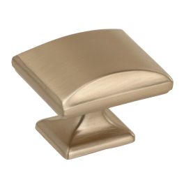Amerock Candler 1-1/2(38) Inch Lenght Cabinet Knob Golden Champagne