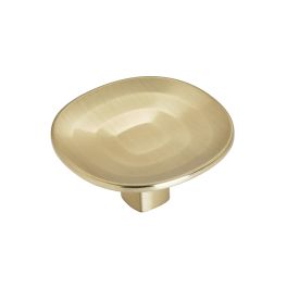 Amerock Concentric 1-9/16(40) Inch Lenght Cabinet Knob Golden Champagne
