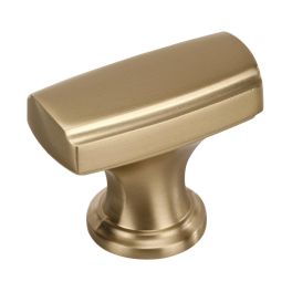 Amerock Highland Ridge 1-3/8(35) Inch Lenght Cabinet Knob Golden Champagne