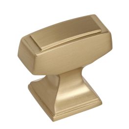 Amerock Mulholland™ 1-1/4(32) Inch Lenght Cabinet Knob Golden Champagne