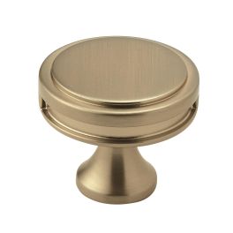 Amerock Oberon 1-3/8(35) Inch Lenght Cabinet Knob Golden Champagne