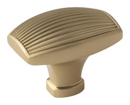 Amerock Sea Grass 1-1/2(38) Inch Lenght Cabinet Knob Golden Champagne
