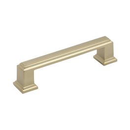 Amerock Appoint 3-3/4(96) Inch Center to Center Handle Cabinet Pulls Golden Champagne