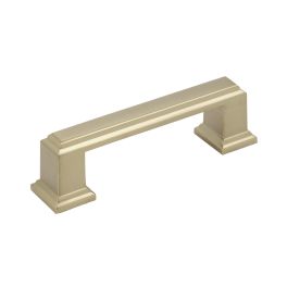 Amerock Appoint 3(76) Inch Center to Center Handle Cabinet Pulls Golden Champagne