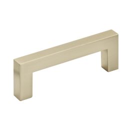 Amerock Monument 3(76) Inch Center to Center Handle Cabinet Pulls Golden Champagne