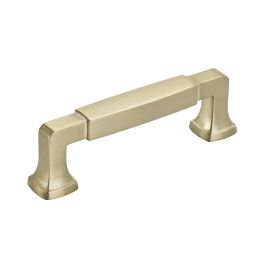 Amerock Stature 3-3/4(96) Inch Center to Center Handle Cabinet Pulls Golden Champagne