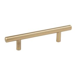 Amerock Bar Pulls 3-3/4(96) Inch Center to Center Handle Cabinet Pull Golden Champagne