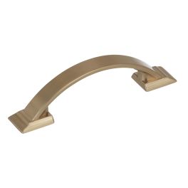 Amerock Candler 3(76) Inch Center to Center Handle Cabinet Pull Golden Champagne