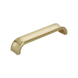 Amerock Concentric 5-1/16(128) Inch Center to Center Handle Cabinet Pull Golden Champagne