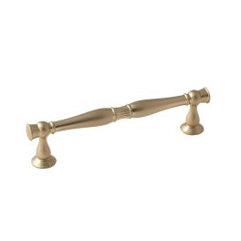 Amerock Crawford 5-1/16(128) Inch Center to Center Handle Cabinet Pull Golden Champagne