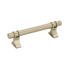 Amerock Davenport 3-3/4(96) Inch Center to Center Handle Cabinet Pulls Golden Champagne