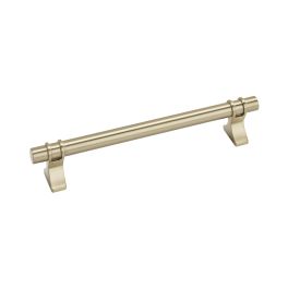 Amerock Davenport 6-5/16(160) Inch Center to Center Handle Cabinet Pulls Golden Champagne