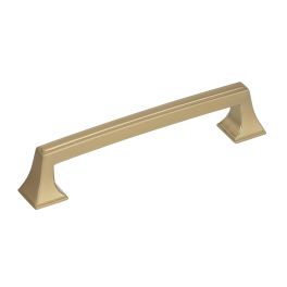 Amerock Mulholland™ 5-1/16(128) Inch Center to Center Handle Cabinet Pull Golden Champagne