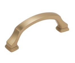 Amerock Revitalize 3(76) Inch Center to Center Handle Cabinet Pull Golden Champagne