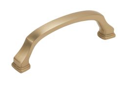 Amerock Revitalize 3-3/4(96) Inch Center to Center Handle Cabinet Pull Golden Champagne