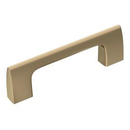 Amerock Riva 3(76) Inch Center to Center Handle Cabinet Pull Golden Champagne