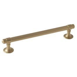 Amerock Sea Grass 6-5/16(160) Inch Center to Center Handle Cabinet Pull Golden Champagne