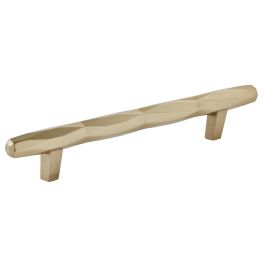 Amerock St. Vincent 5-1/16(128) Inch Center to Center Handle Cabinet Pull Golden Champagne