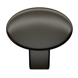 Amerock Riva 1-1/4(32) Inch Lenght Cabinet Knob Graphite