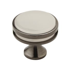 Amerock Oberon 1-3/8(35) Inch Lenght Cabinet Knob Gunmetal/Frosted