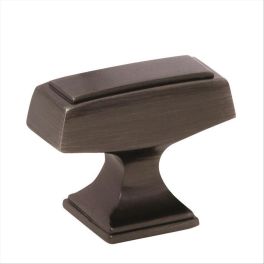 Amerock Mulholland™ 1-1/2(38) Inch Lenght Cabinet Knob Gunmetal