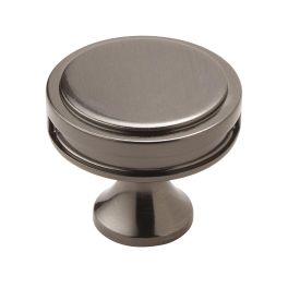 Amerock Oberon 1-3/8(35) Inch Lenght Cabinet Knob Gunmetal