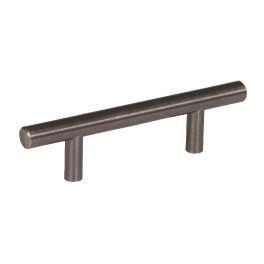 Amerock Bar Pulls 3(76) Inch Center to Center Handle Cabinet Pull Gunmetal