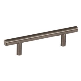 Amerock Bar Pulls 3-3/4(96) Inch Center to Center Handle Cabinet Pull Gunmetal