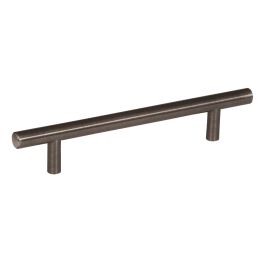 Amerock Bar Pulls 5-1/16(128) Inch Center to Center Handle Cabinet Pull Gunmetal