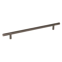 Amerock Bar Pulls 10-1/16(256) Inch Center to Center Handle Cabinet Pull Gunmetal