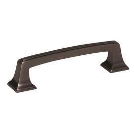 Amerock Mulholland™ 3-3/4(96) Inch Center to Center Handle Cabinet Pull Gunmetal