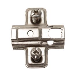 Steel Mounting Plate 2mm W/Euro Screws
